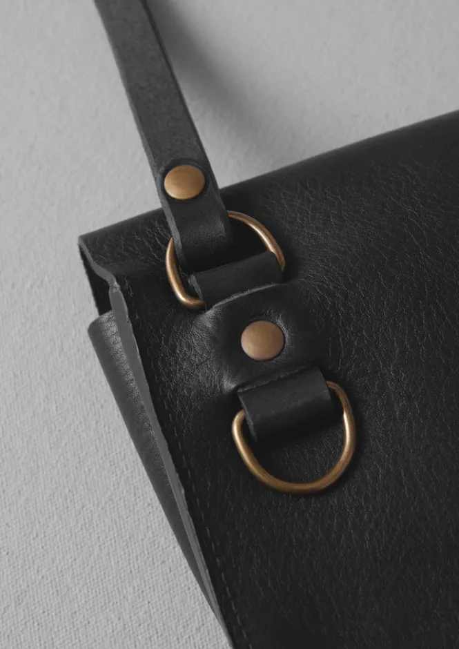 Bags & Belts-TOAST Bleu De Chauffe Mini Workwear Bag Black