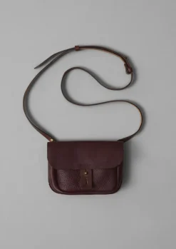 Bags & Belts-TOAST Bleu De Chauffe Mini Workwear Bag Burgundy