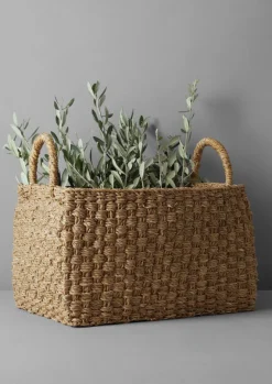 Baskets-TOAST Large Chatai Weave Hogla Basket Natural
