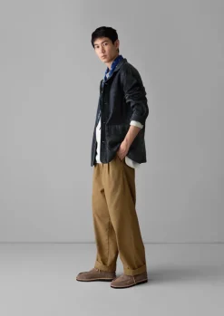 Denim|Workwear-TOAST Monty Japanese Denim Jacket Indigo