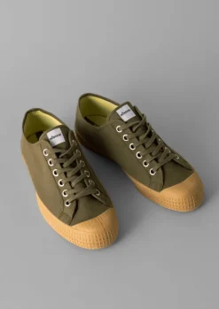 Trainers & Plimsolls-TOAST Novesta Star Master Trainers Olive