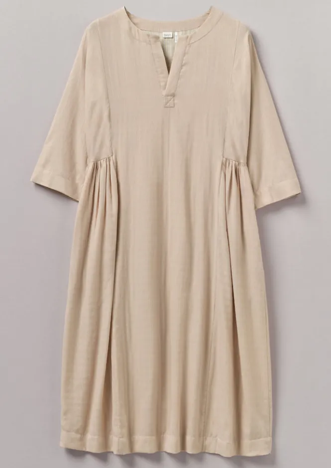 Nightwear-TOAST Soft Double Faced Cotton Nightdress SoftHeather/Celery