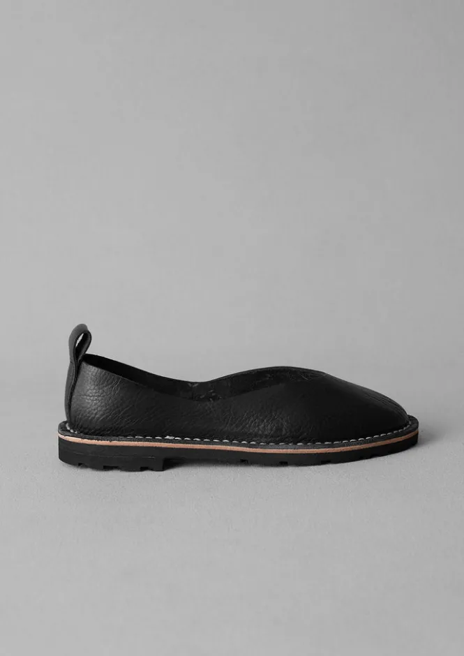 Sandals-TOAST Steve Mono Artisanal Pumps Black