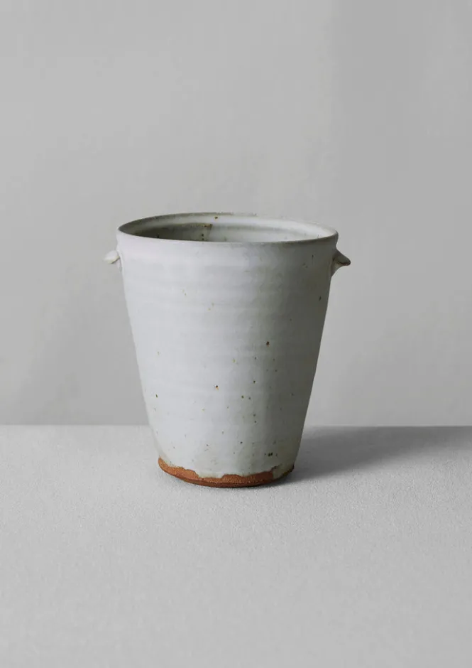 Ceramics-TOAST Tim Lake Utensil Pot DolomiteWhite